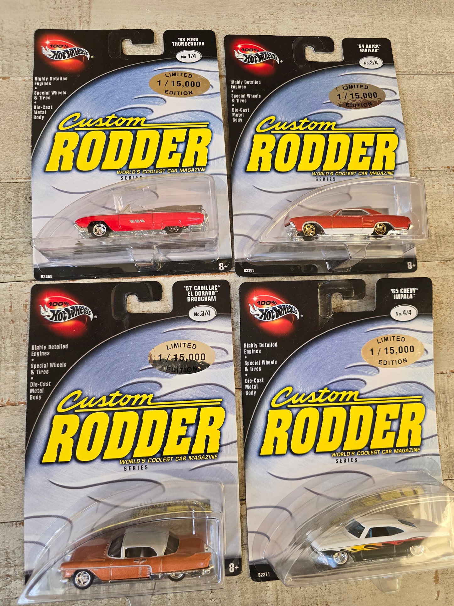 2002 Hot Wheels 100% Custom Rodder Series