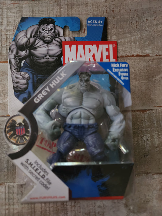 Marvel Universe 3.75" Action Figure GREY HULK #014 New SEALED 2008