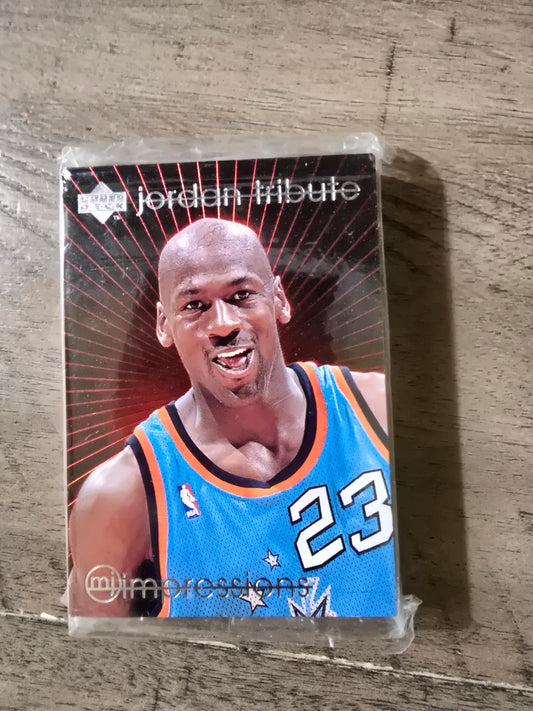 MICHAEL JORDAN SERIES 2 IMPRESSIONS TRIBUTE FACTORY SEALED set