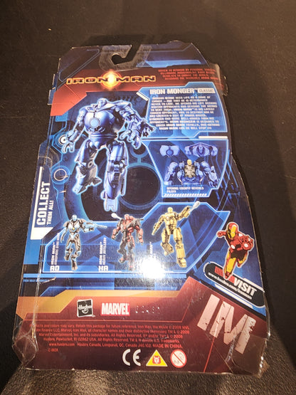 NEW MARVEL IRON MAN CONCEPT IRON MONGER CLASSIC W/ OPENING COCKPIT FIGURE! C43