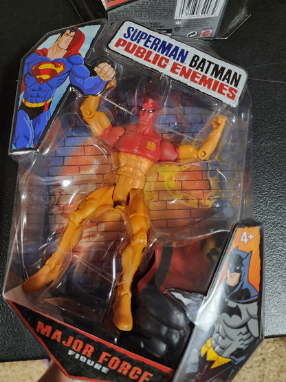 NEW SUPERMAN BATMAN PUBLIC ENEMIES MAJOR FORCE LIMITED FIGURE BRIMSTONE BAF HTF