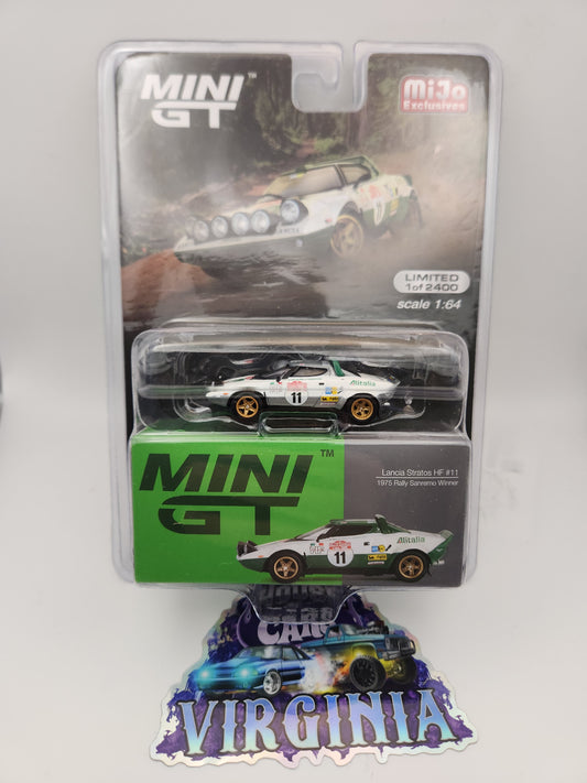 Mini GT 1:64 Lancia Stratos HF #11 (#628)