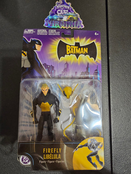 The Batman Series Firefly Figure Mattel 2004 DC Animated Series 5” New MOSC