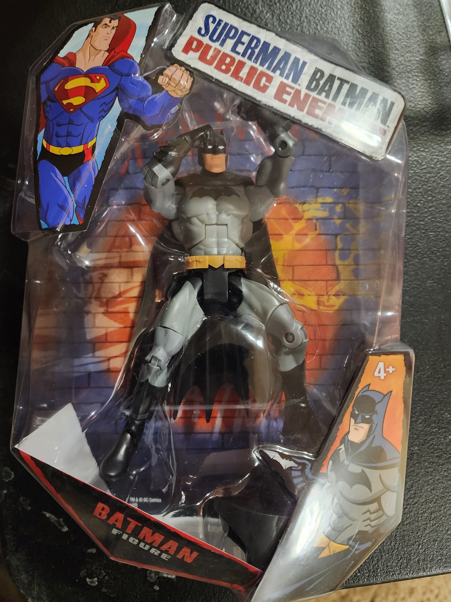 SUPERMAN/BATMAN PUBLIC ENEMIES BATMAN FIGURE BRIMSTONE BAF WAVE MATTEL