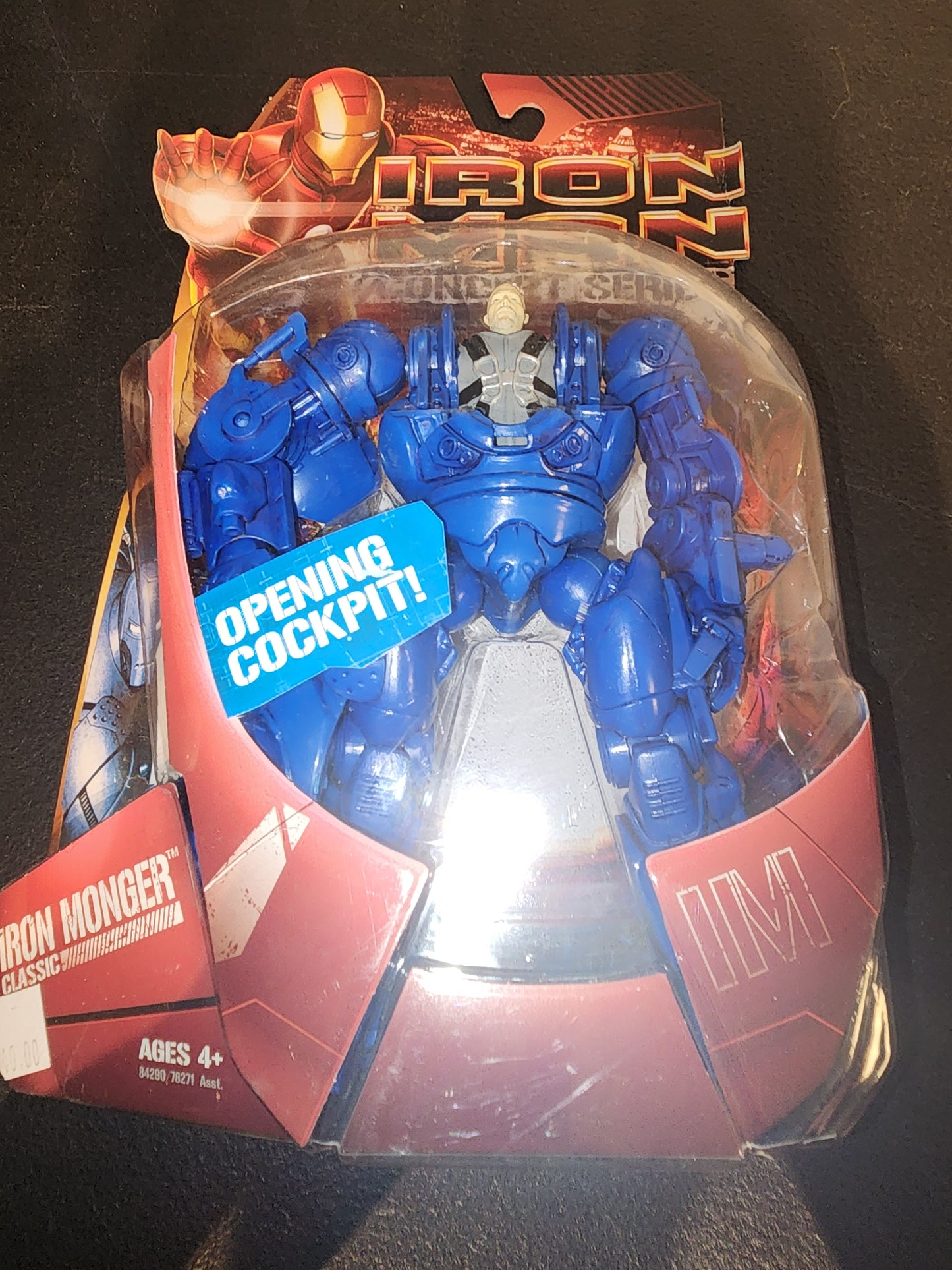 NEW MARVEL IRON MAN CONCEPT IRON MONGER CLASSIC W/ OPENING COCKPIT FIGURE! C43