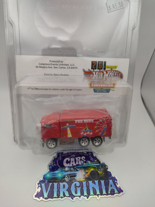 HOT WHEELS 26TH CONVENTION HIWAY HAULER NEW SEALED BAG VERY NICE