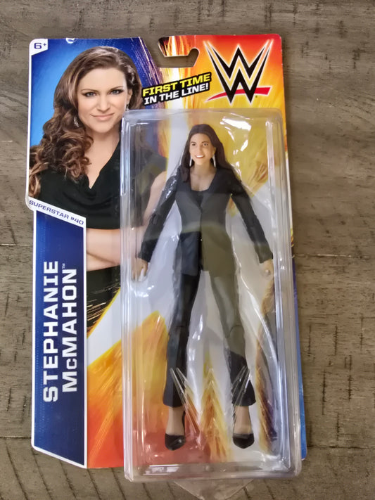 STEPHANIE MCMAHON 2014 WWE Mattel First Time In The Line Wrestling Figure WWE