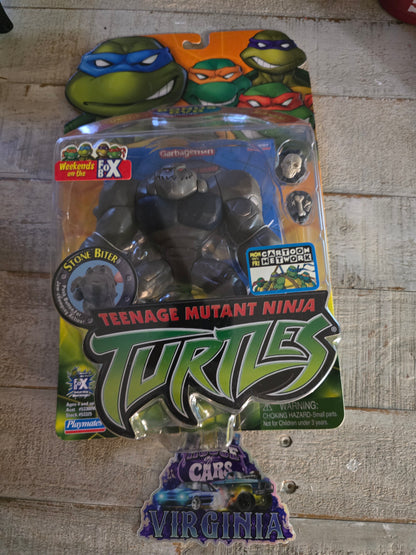 Stone Biter Action Figure - 2004 Teenage Mutant Ninja Turtles - TMNT Playmates creased card