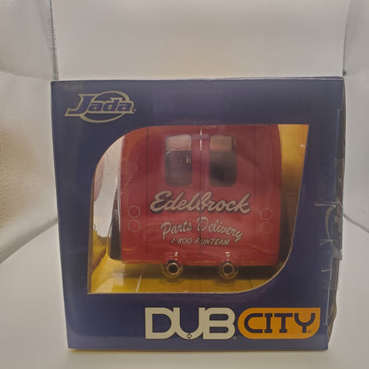 JADA DUB CITY DIV CRUIZER EDELBROCK 1:24 PARTS DELIVERY VAN