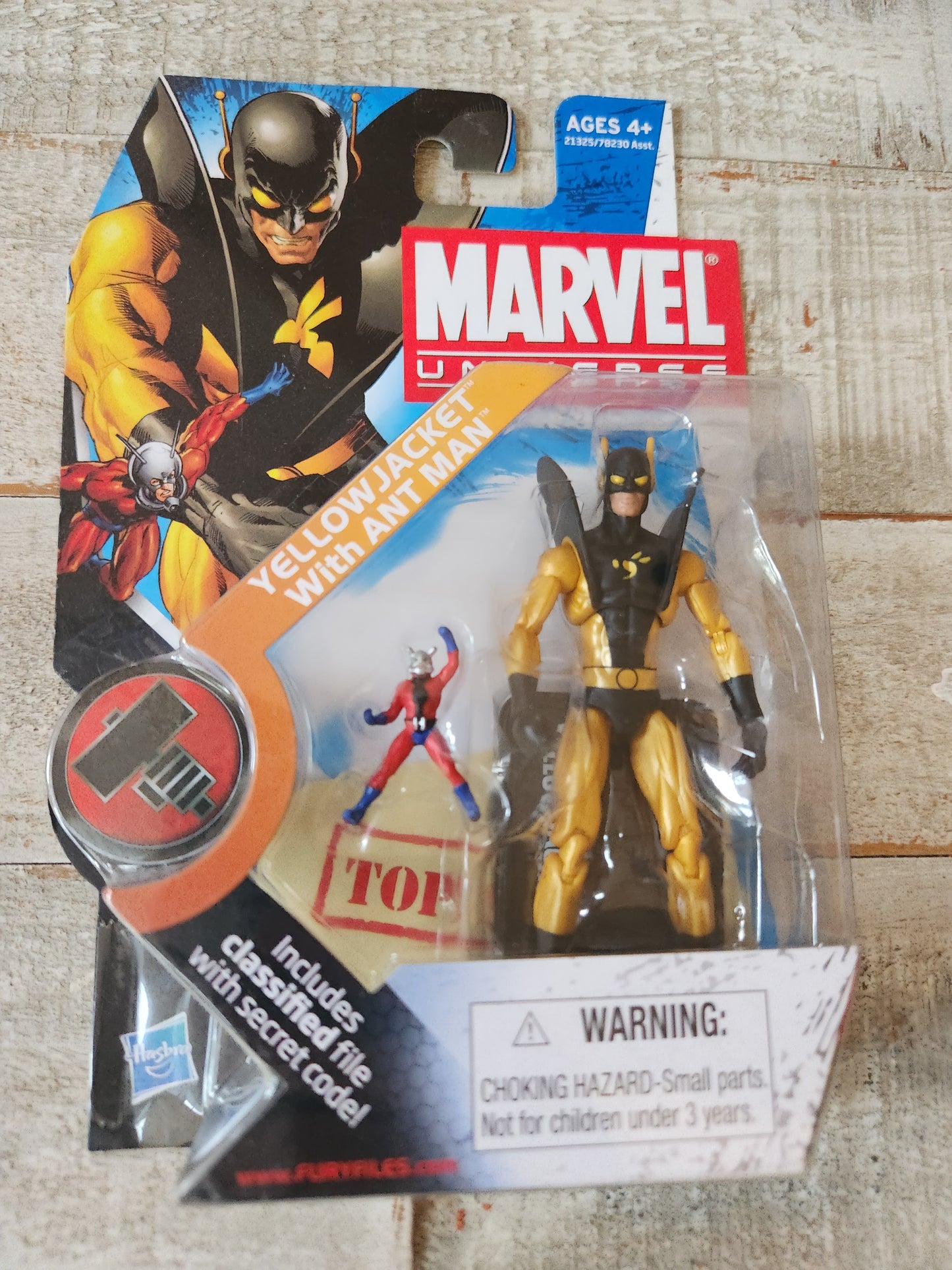 NEW YELLOWJACKET WITH ANT MAN MARVEL UNIVERSE 3.75" FIGURE SERIES 2 #032! b69