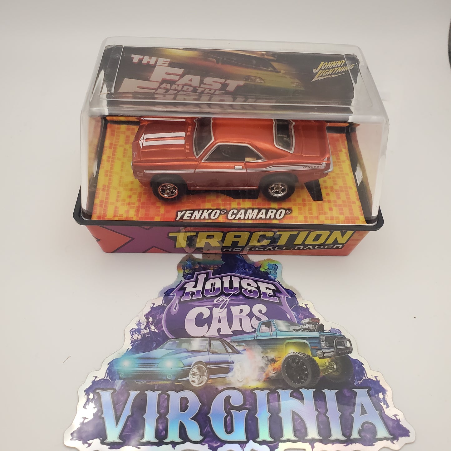 Johnny Lightning Fast & Furious Yenko Camaro Red HO Slot Car For AFX / Tyco Track (Copy)