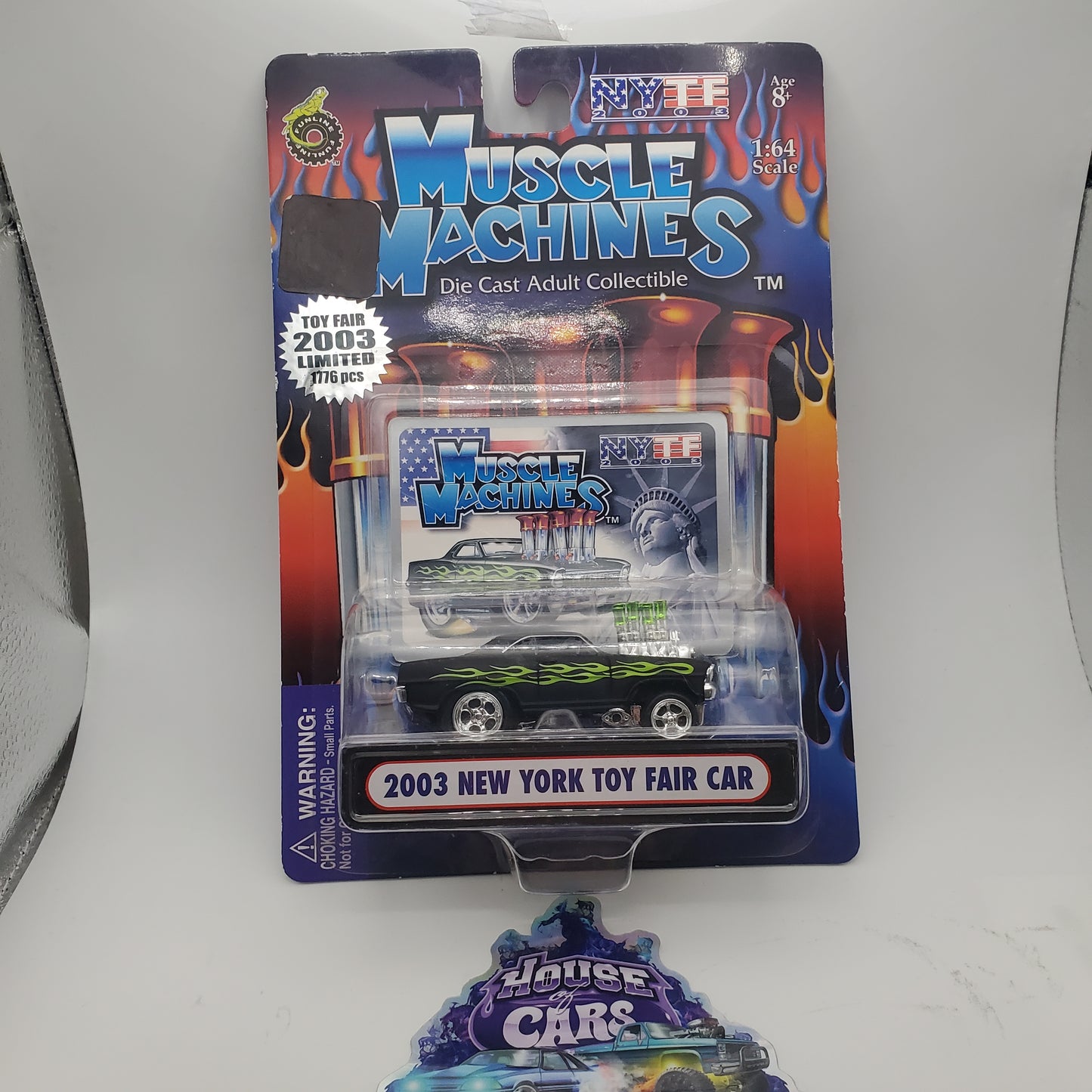 Muscle Machines 2003 New York Toy Fair 1967 Chevrolet Nova 67 Chevy NYTF 1:64