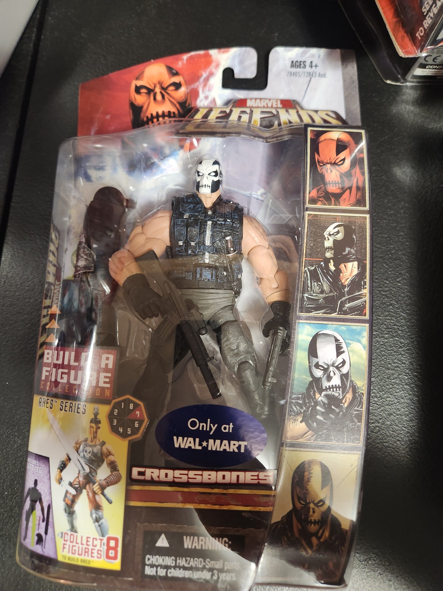 NEW MARVEL LEGENDS HASBRO ARES SERIES WAL-MART EXCLUSIVE CROSSBONES FIGURE! 2008