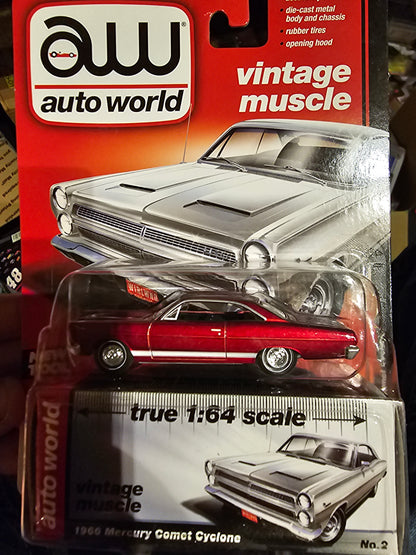 2013 AUTO WORLD VINTAGE MUSCLE 1966 MERCURY COMET CYCLONE Ultra Res