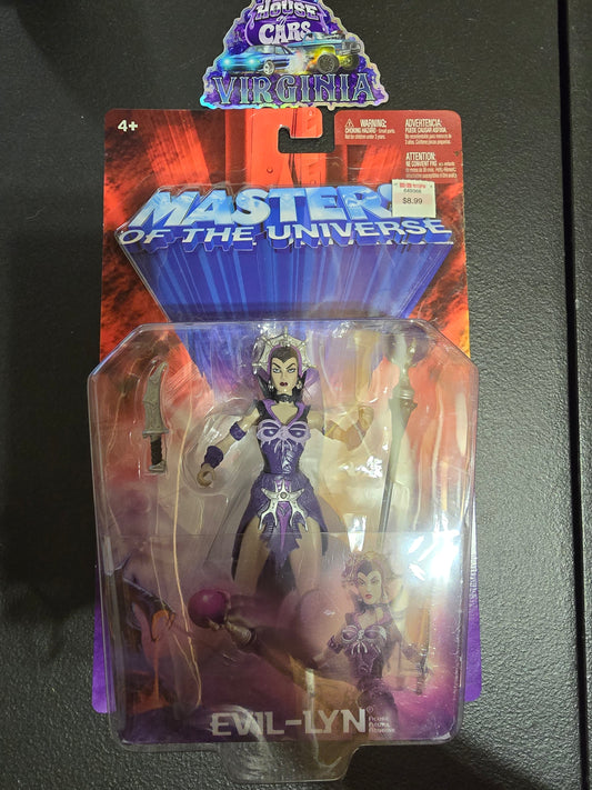 MOTU 200X Masters of the Universe Evil-Lyn Figure New NIP 2003 Mattel 2000s