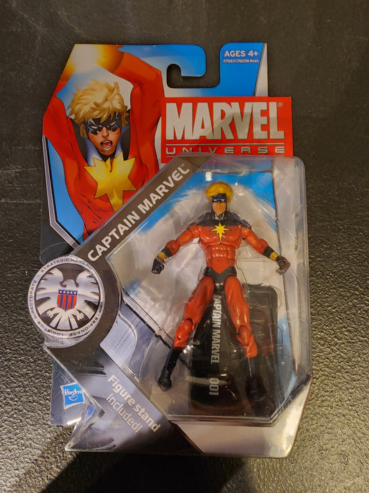 NEW Marvel Universe Action Figure Sealed Captain Marvel 001