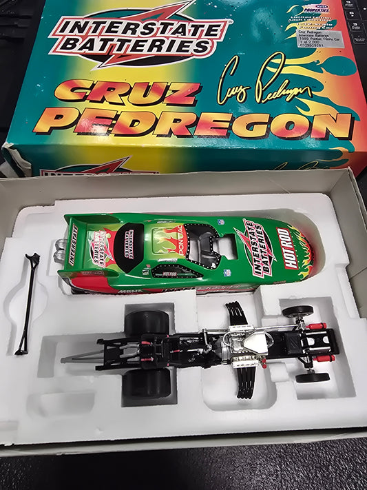 1999 Cruz Pedregon Interstate Battery/Hot Rod 1:24 NHRA Funny Car MIB