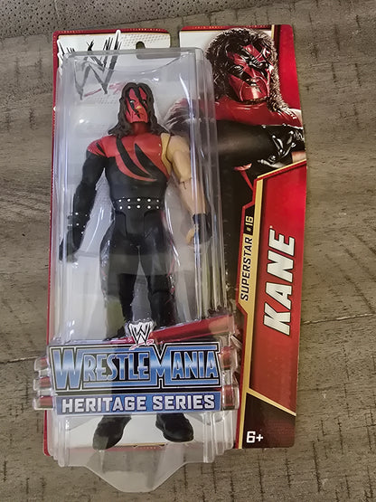 WWE Kane Elite 31 WrestleMania 2000 Heritage Series Mattel 7" Figure 2011 WWF