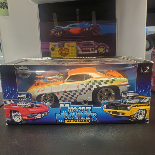 Muscle Machines 1:18 '69 Camaro - Multicolor (Possible Custom)