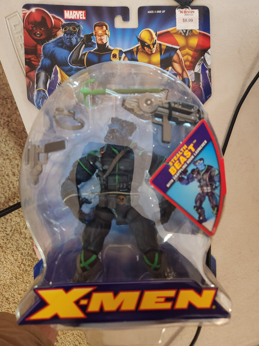 2005 ToyBiz Marvel X-Men Classics Stealth BEAST 6” Action Figure, Legends