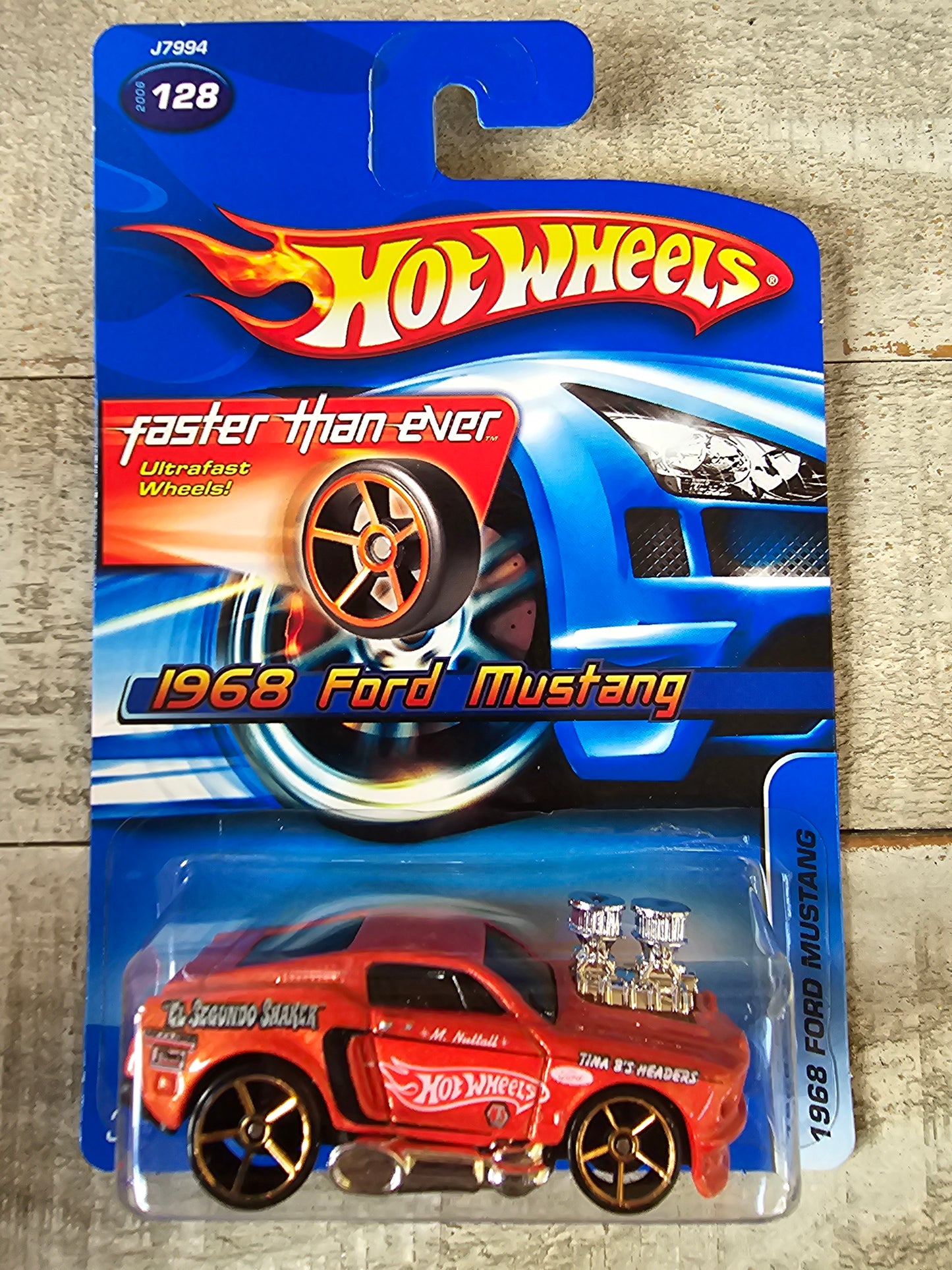 2006 Hot Wheels Faster Than Ever FTE Variation 1968 Mustang "El Segundo Shaker" Mainline