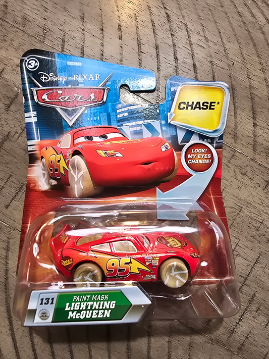 Mattel Disney Pixar Cars Lenticular Eyes Series 2 Paint Mask Lightning McQueen