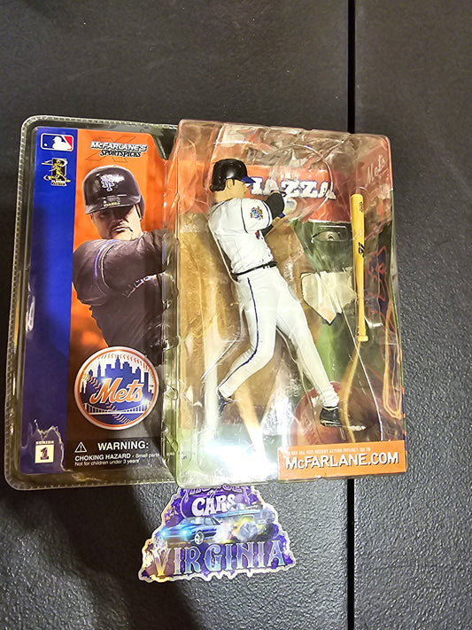 Mcfarlane MLB Mike Piazza New York Mets White Home Jersey Variant Series 1 MoC