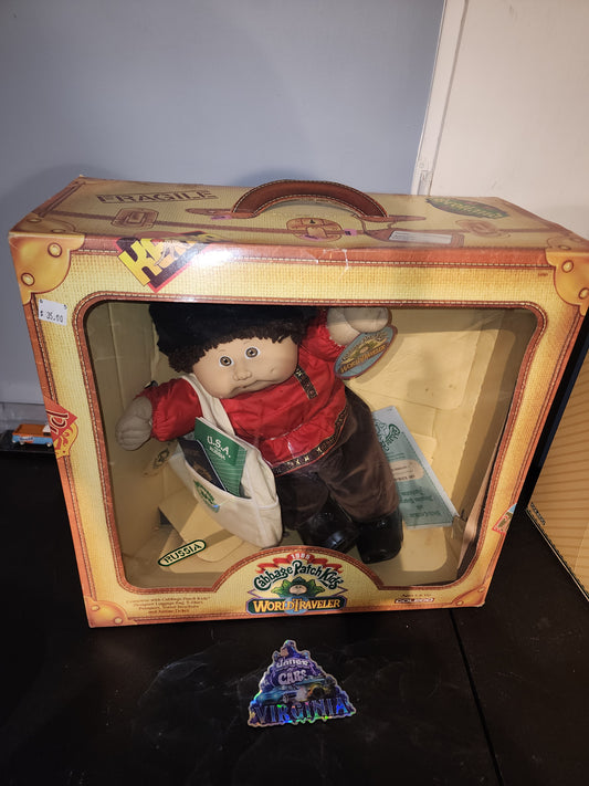 Vintage 1985 Cabbage Patch Kids World Traveler Doll – Russia Sealed HTF