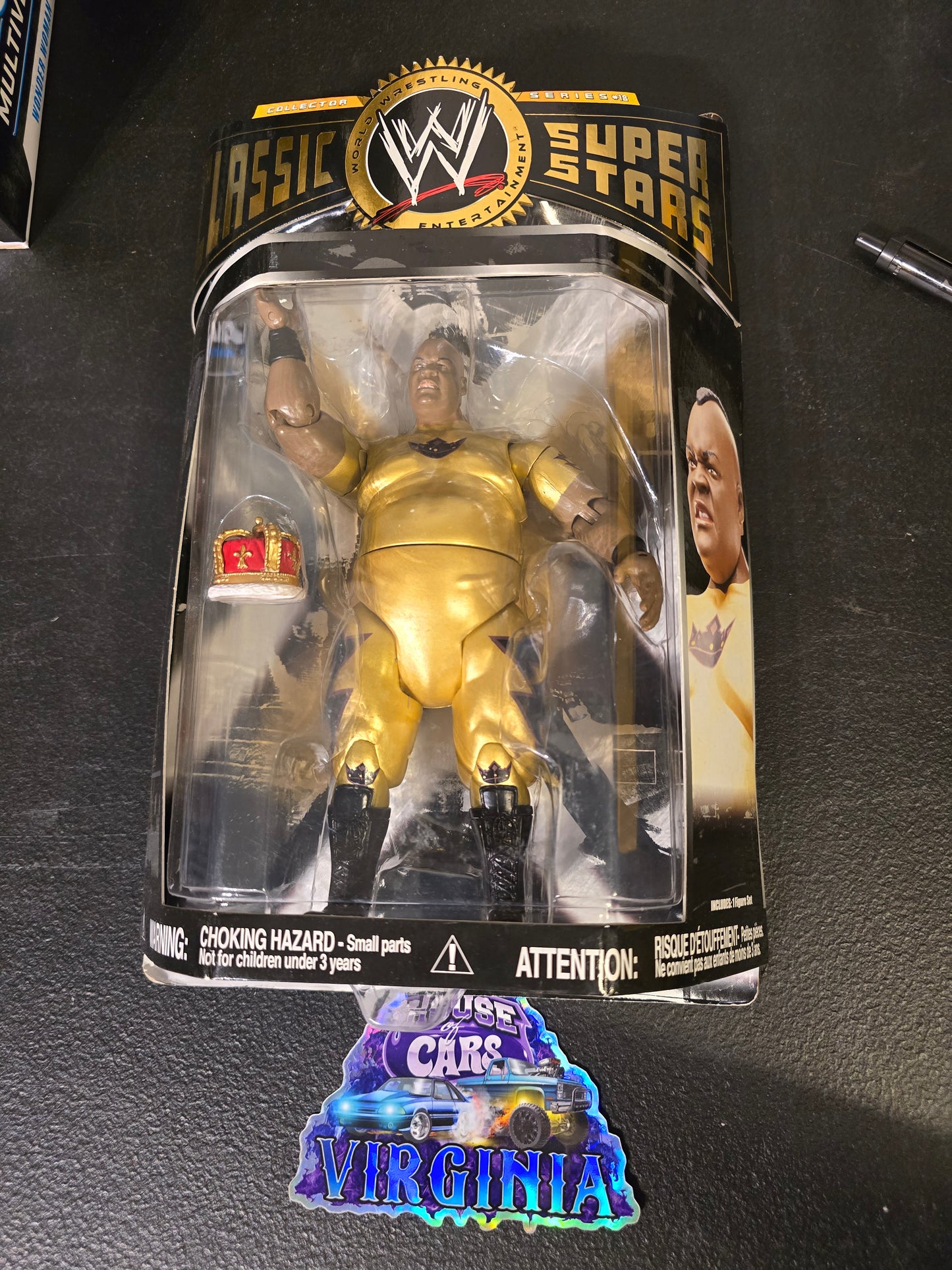 New 2008 WWF Kin Mabel Classic Super Stars Collectible Action Figure Wrestle Toy