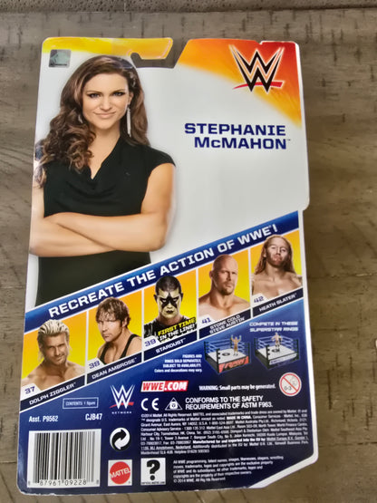 STEPHANIE MCMAHON 2014 WWE Mattel First Time In The Line Wrestling Figure WWE