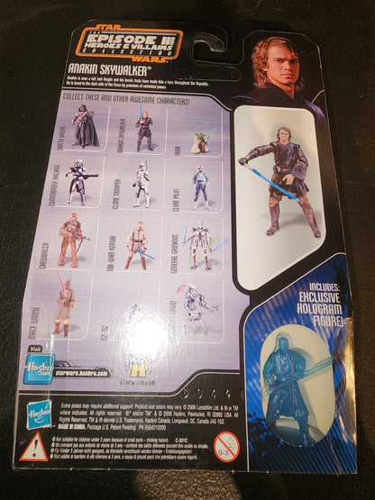 2006 Star Wars Saga|Ep 3 Heroes Villains Figure #2|Anakin Skywalker|MOC|Vintage