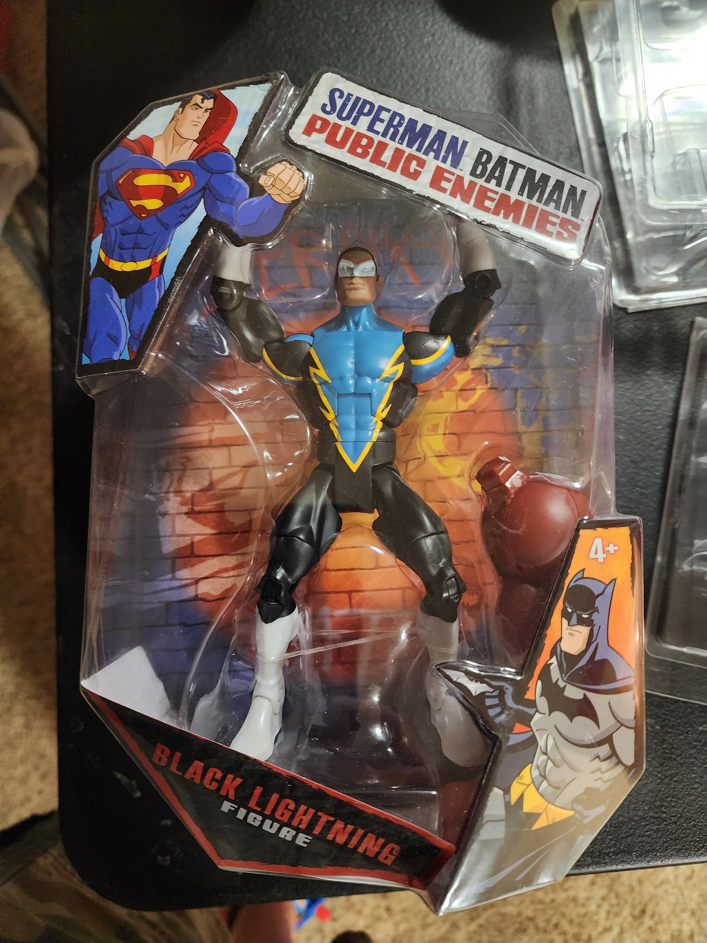 SUPERMAN / BATMAN PUBLIC ENEMIES BLACK LIGHTNING DC UNIVERSE CLASSICS MATTEL