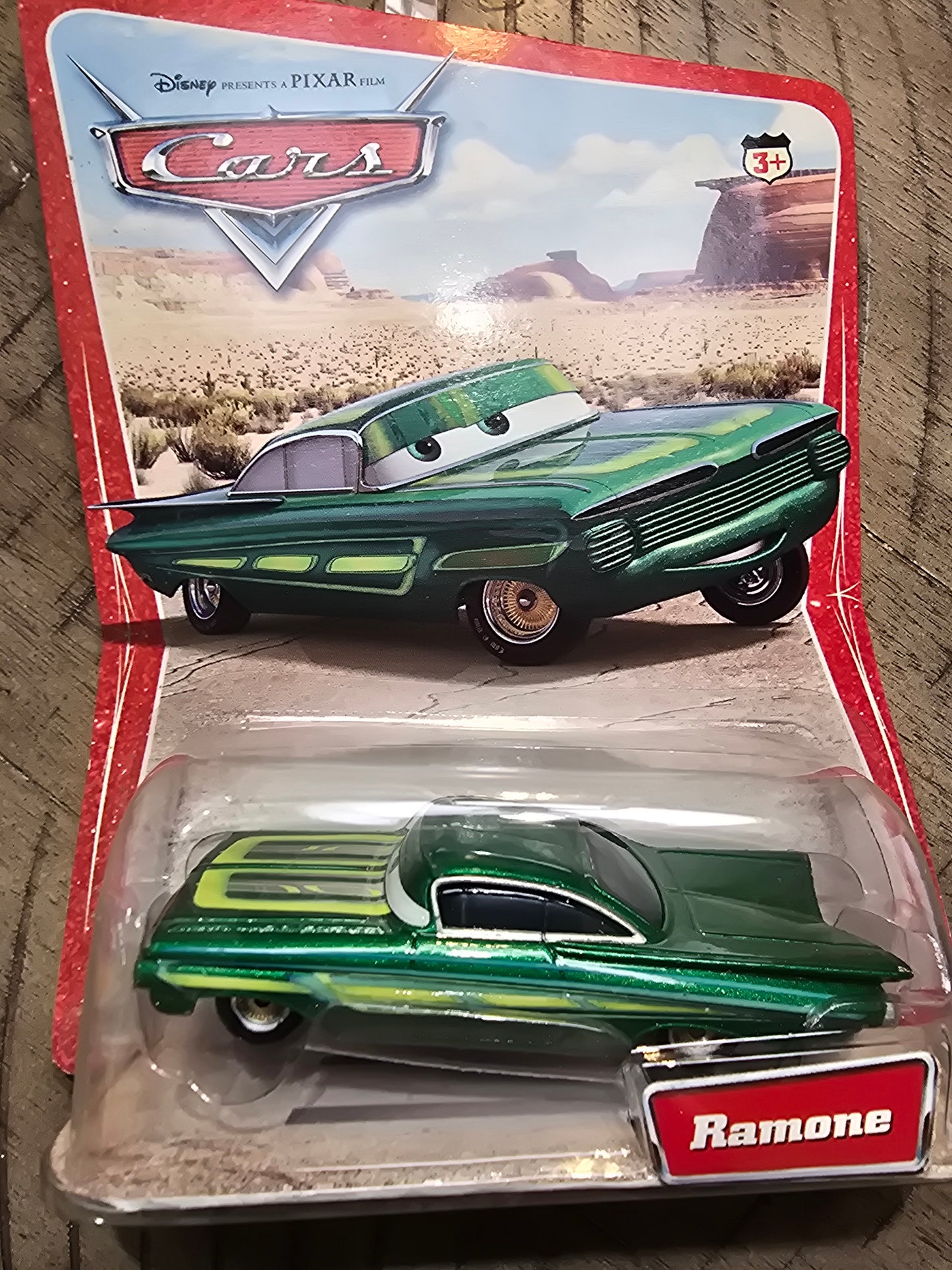 NEW Original Disney Pixar Cars GREEN RAMONE Diecast 2005 Mattel Toy