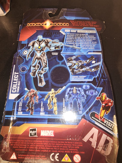 2008 Marvel Iron Man Atmospheric Diving Armor Launching Harpoon Iron Legion