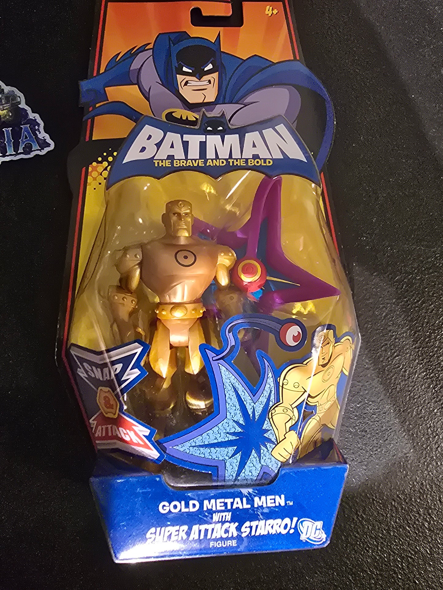 Batman The Brave And The Bold Gold Metal Men W/ Super Attack Starro 2009 Mattel