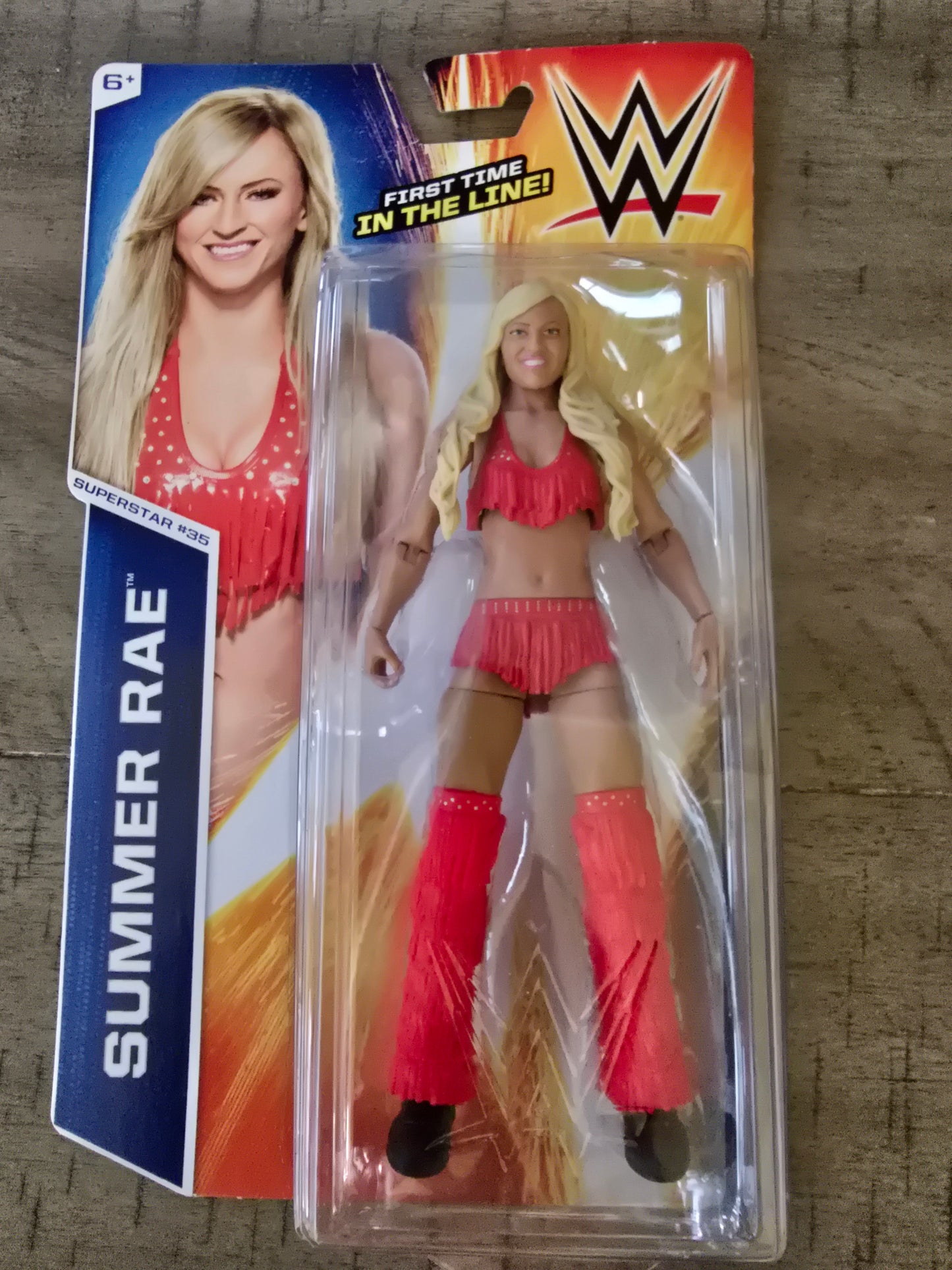 WWE Basic Series Summer Rae Superstar #35  First Time in the Line Diva 🔥🔥