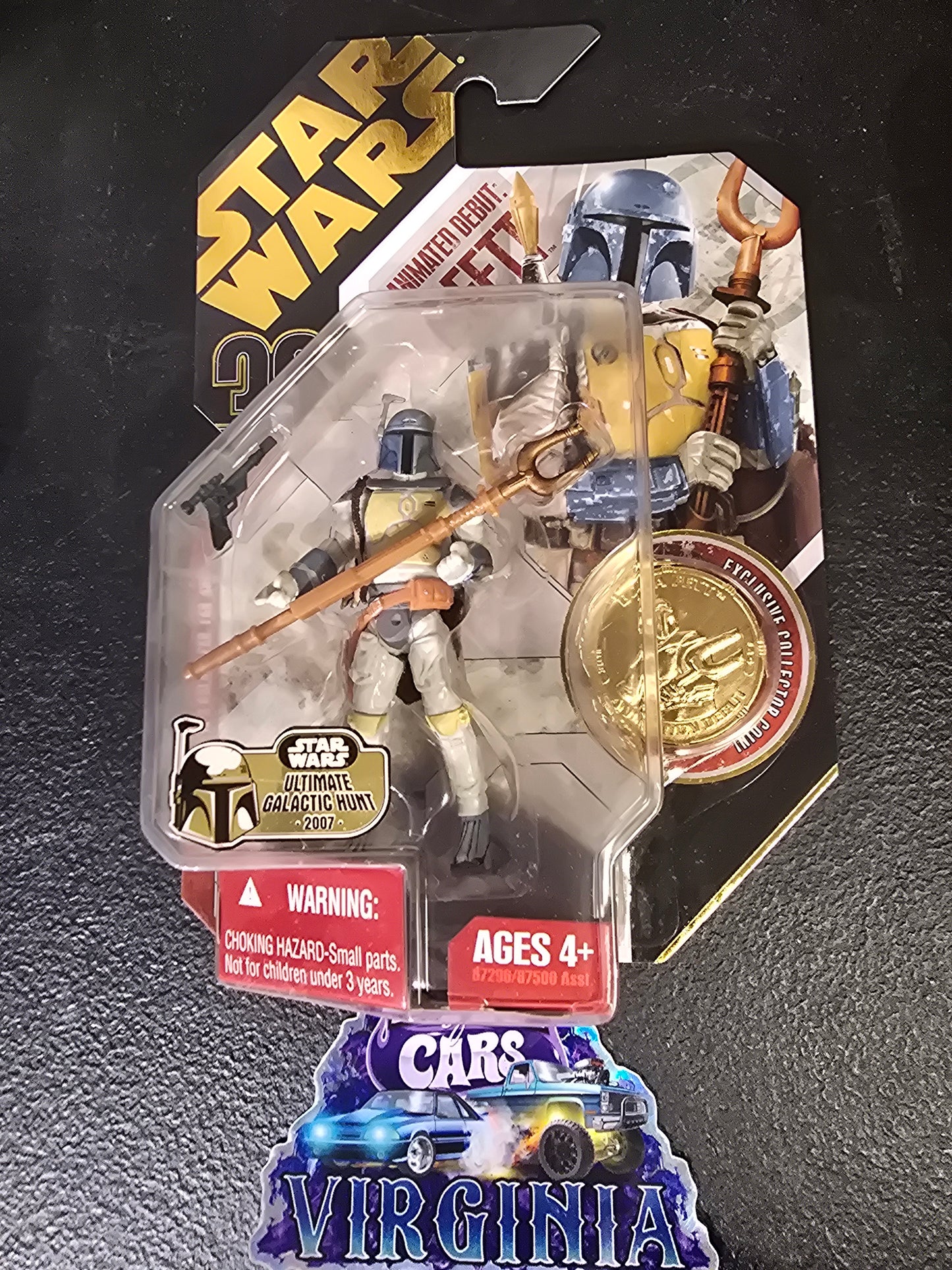 Star Wars Animated Debut Boba Fett 30th Anniversary #24 Holiday Special TAC Coin