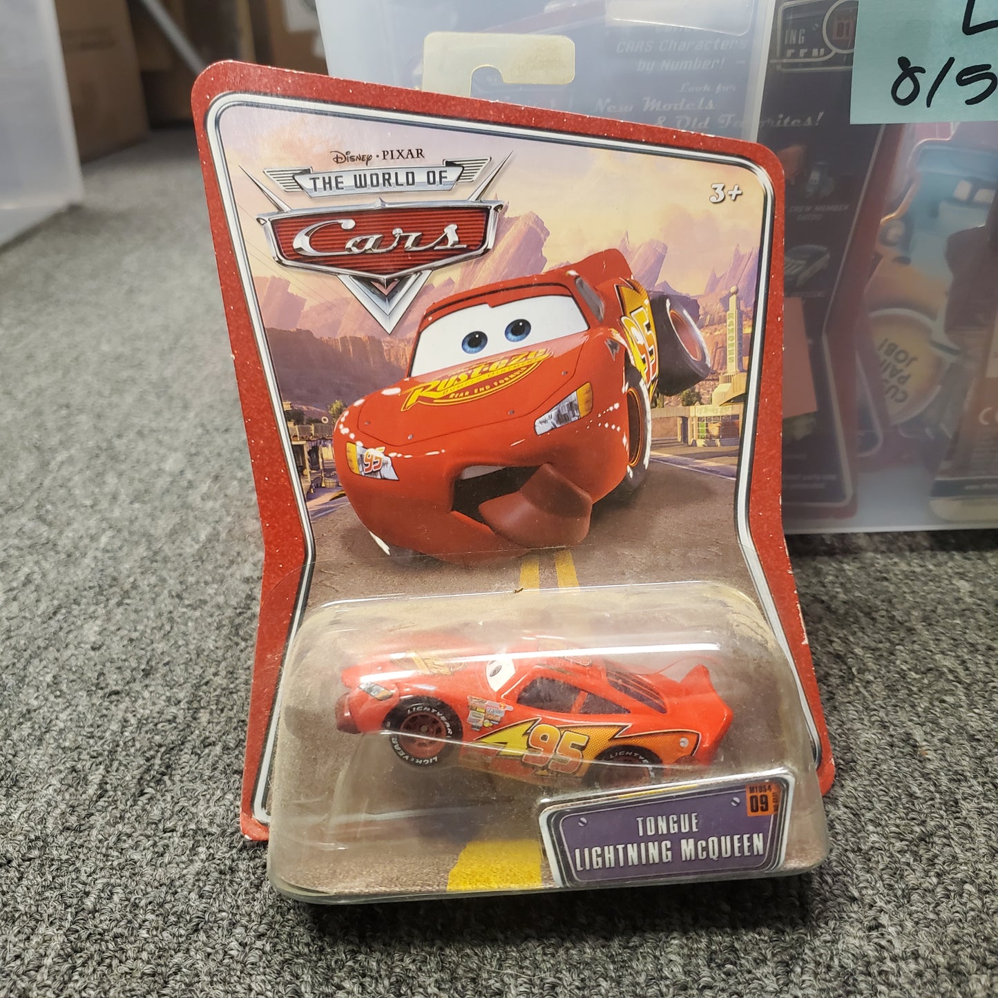 Disney Pixar The World of Cars - Tongue Lightning McQueen #9