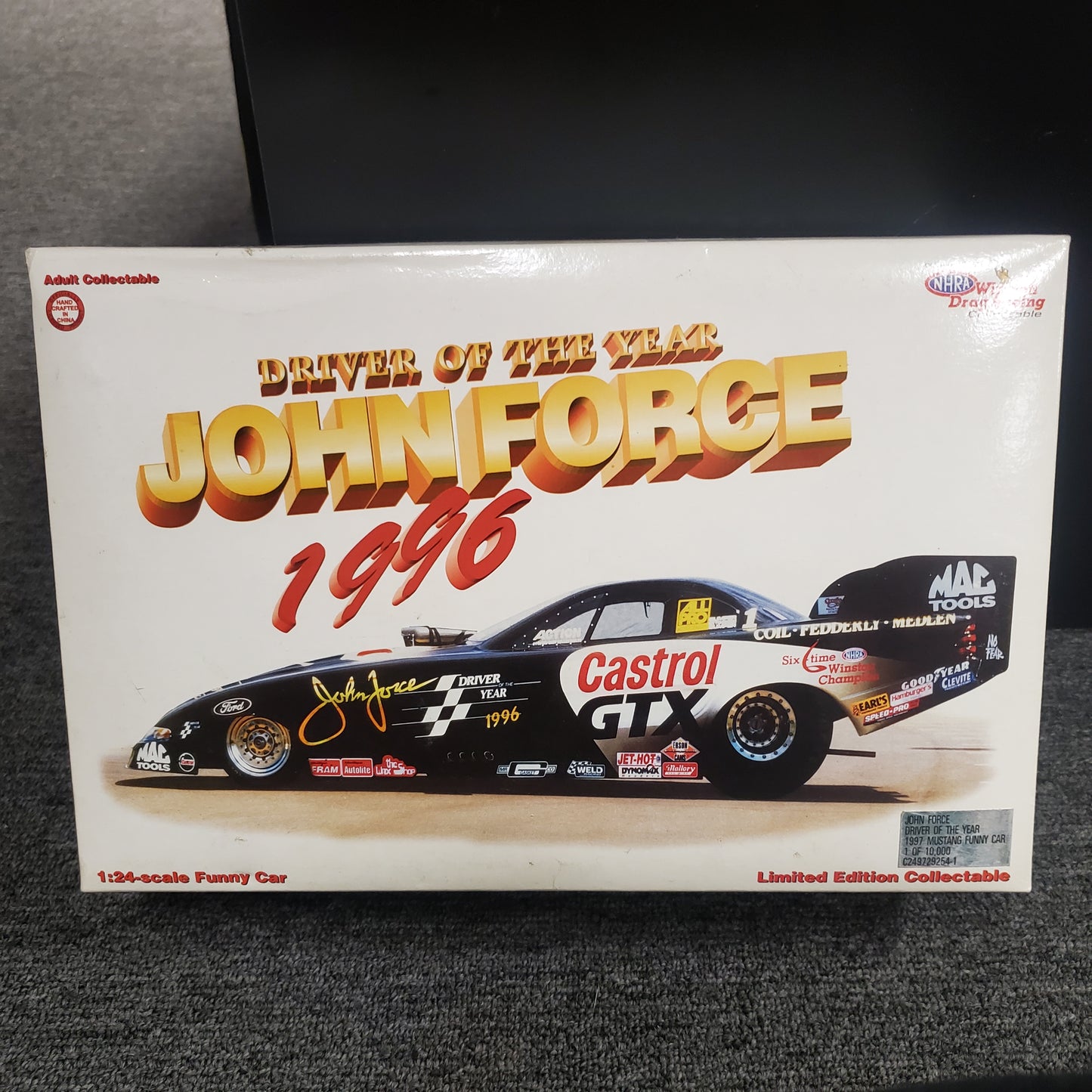 1997 Action John Force Mustang 1:24 - Driver of the Year