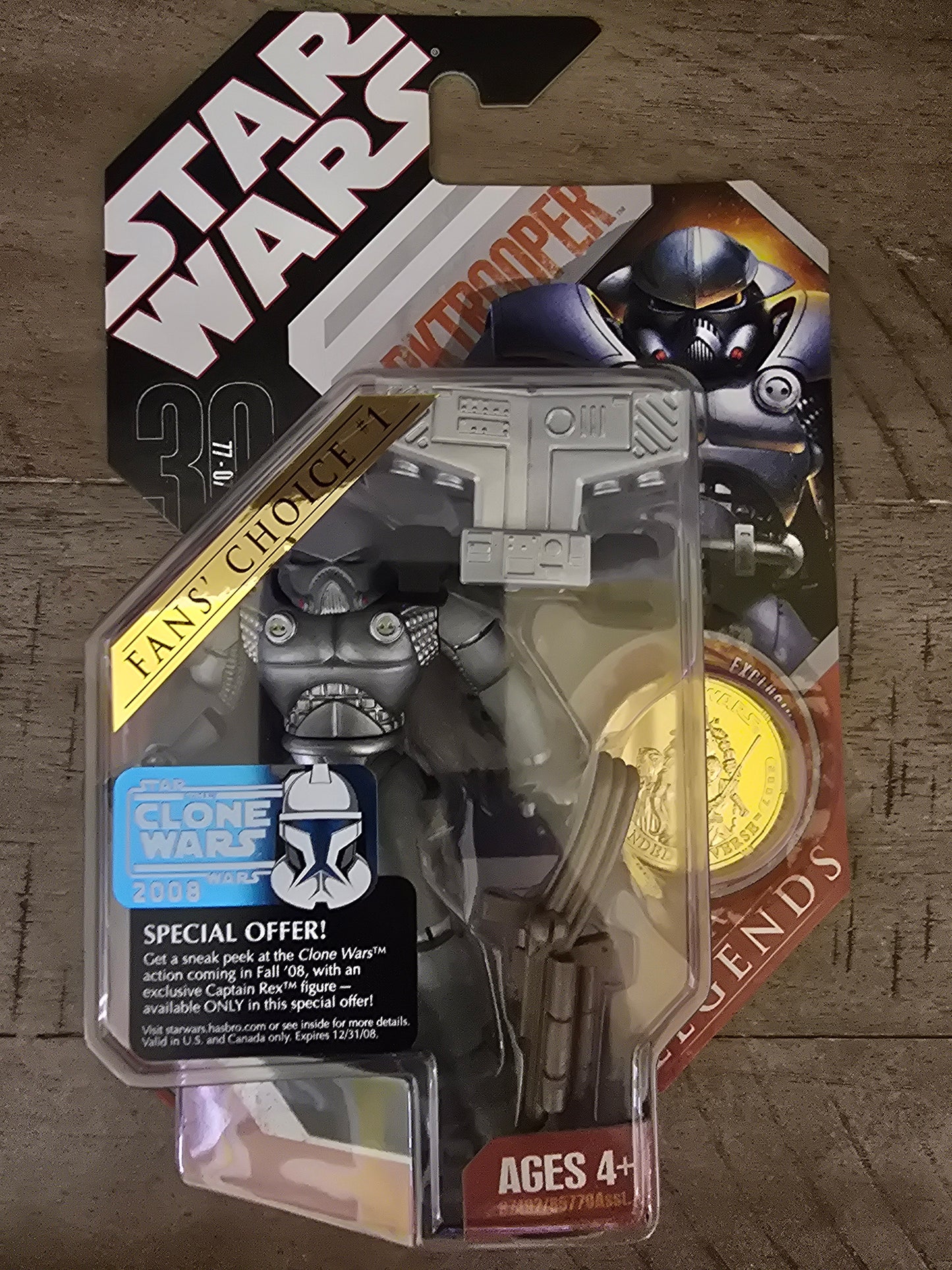 Star Wars 30th Anniversary Saga Legends DARKTROOPER  Figure