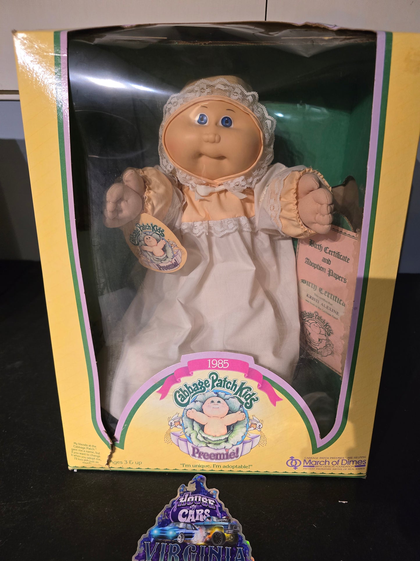 1985 Cabbage Patch kids preemie Kristi Alexine VHTF