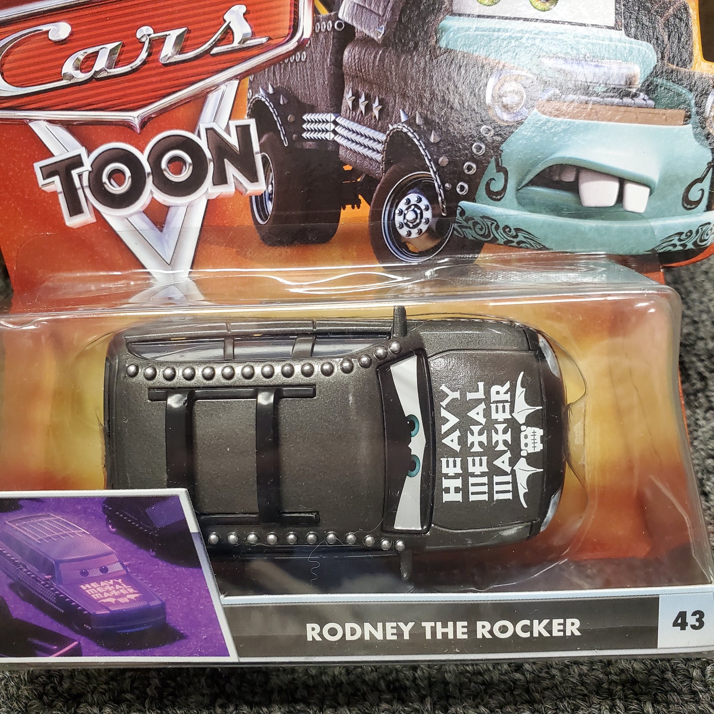 Disney Pixar Cars Toon - Rodney the Rocker #43