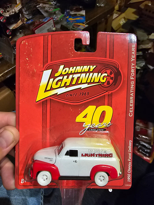 Johnny Lightning Celebrating Forty Years 1950 Chevy Panel Delivery VHTF