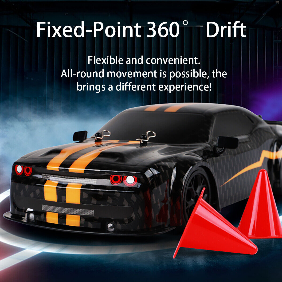 High Speed Drift RC Car 1:14 Scale Remote Control Vehicle for Racing Drifting US