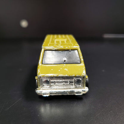 Vintage Hot Wheels Redline 1974 US Army MP Military Police Super Van Green