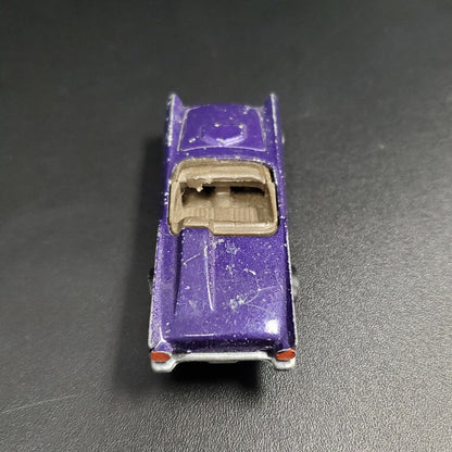 Hot Wheels Redline 1968 Classic 57 T-Bird PURPLE w/brown interior Unrestored Original Loose Car