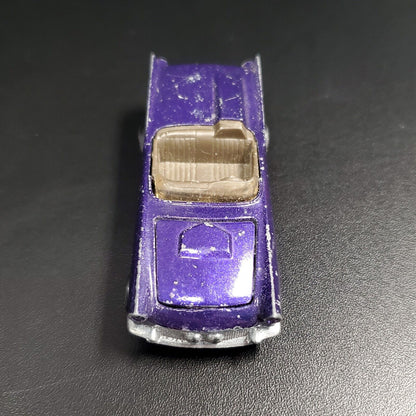 Hot Wheels Redline 1968 Classic 57 T-Bird PURPLE w/brown interior Unrestored Original Loose Car