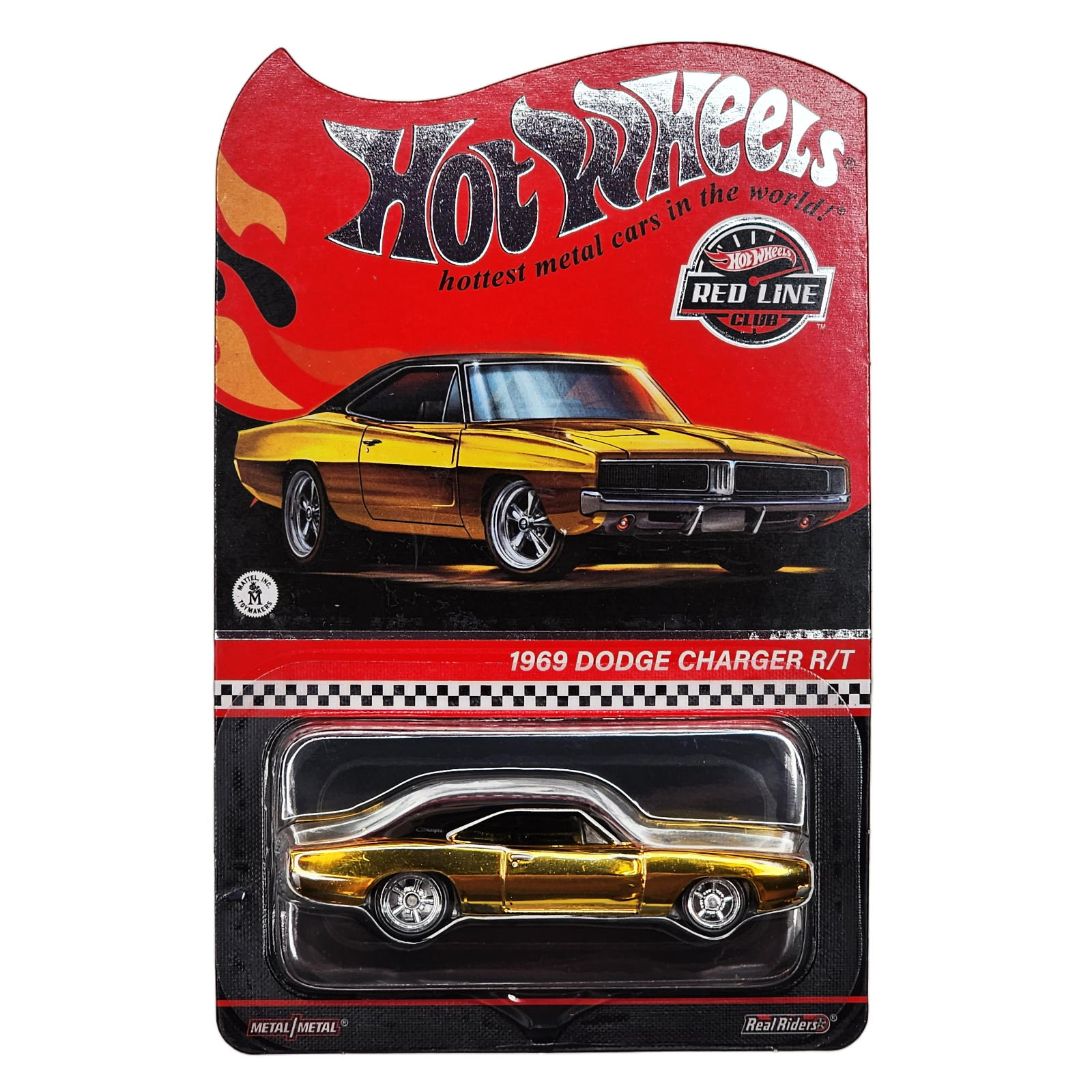 HOT WHEELS 1969 Dodge Charger R/T RLC Exclusive Red Line Club - House of  Cars Virginia