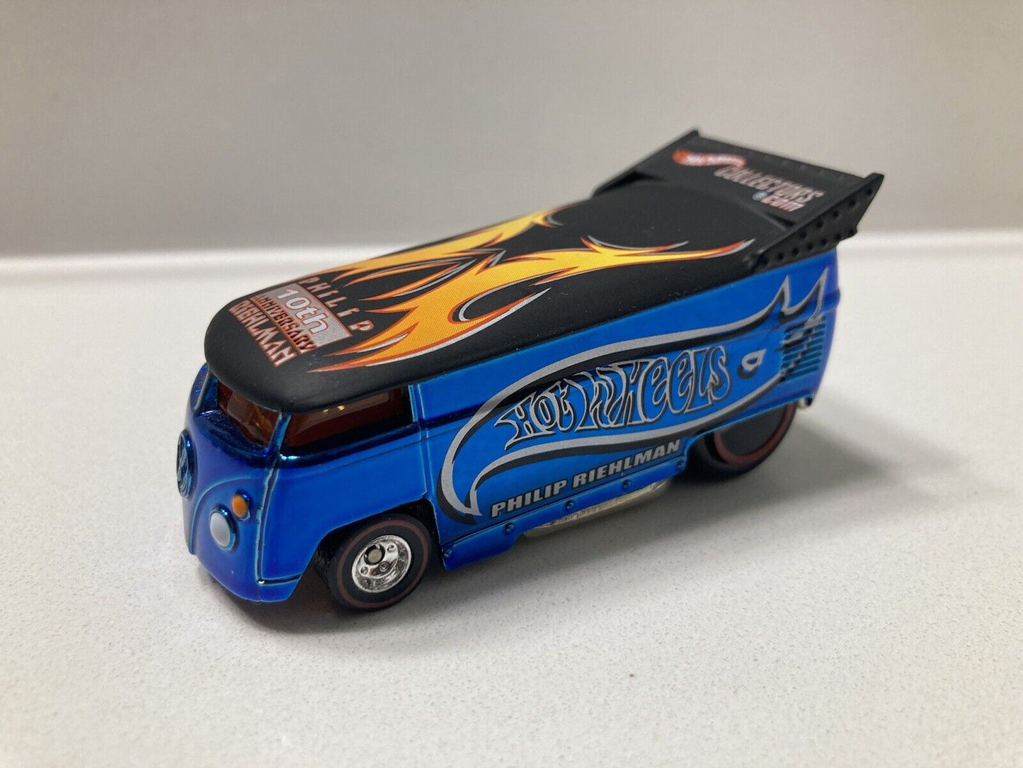 Hot Wheels 2001 Philip Riehlman 10th Anniversary Customized VW Drag Bus