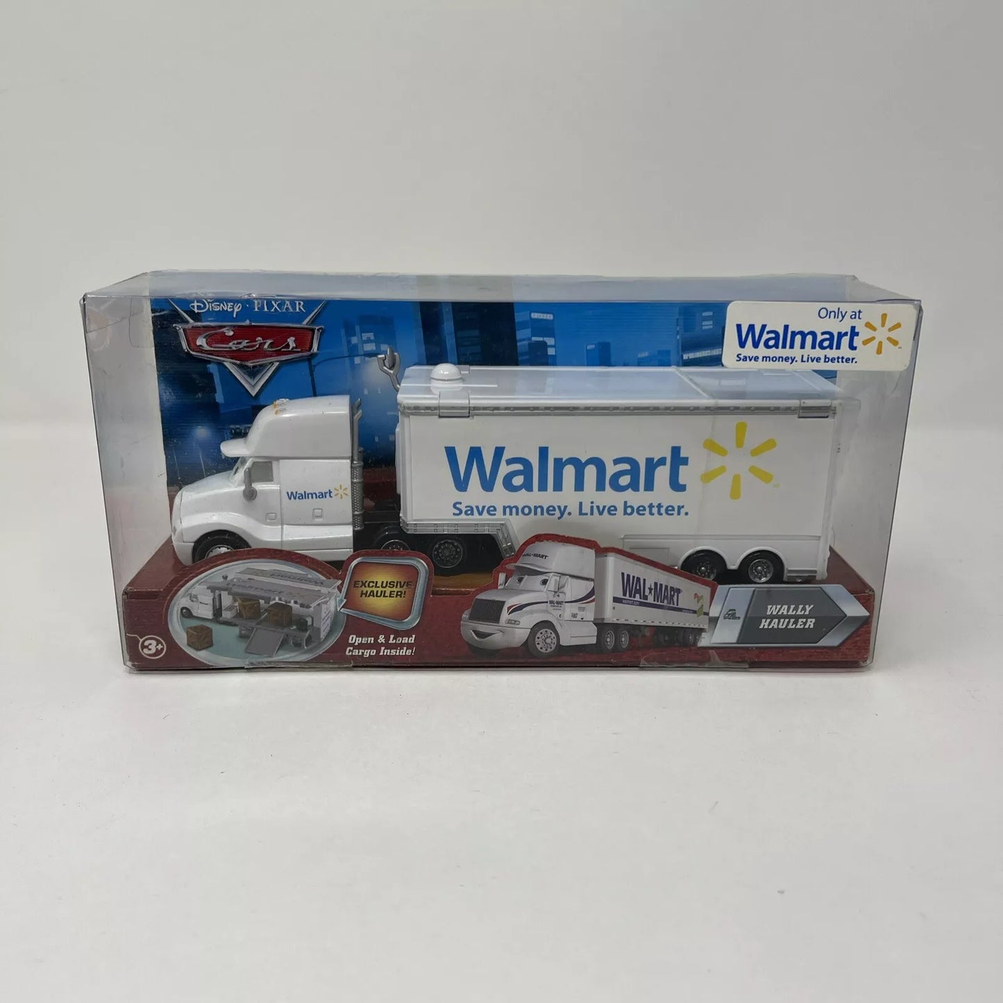 Disney Pixar The World of Cars Race O Rama Wally Hauler Walmart Exclusive New